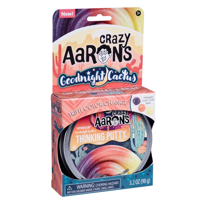 Crazy Aaron's Thinking Putty / Hypercolor - Goodnight Cactus