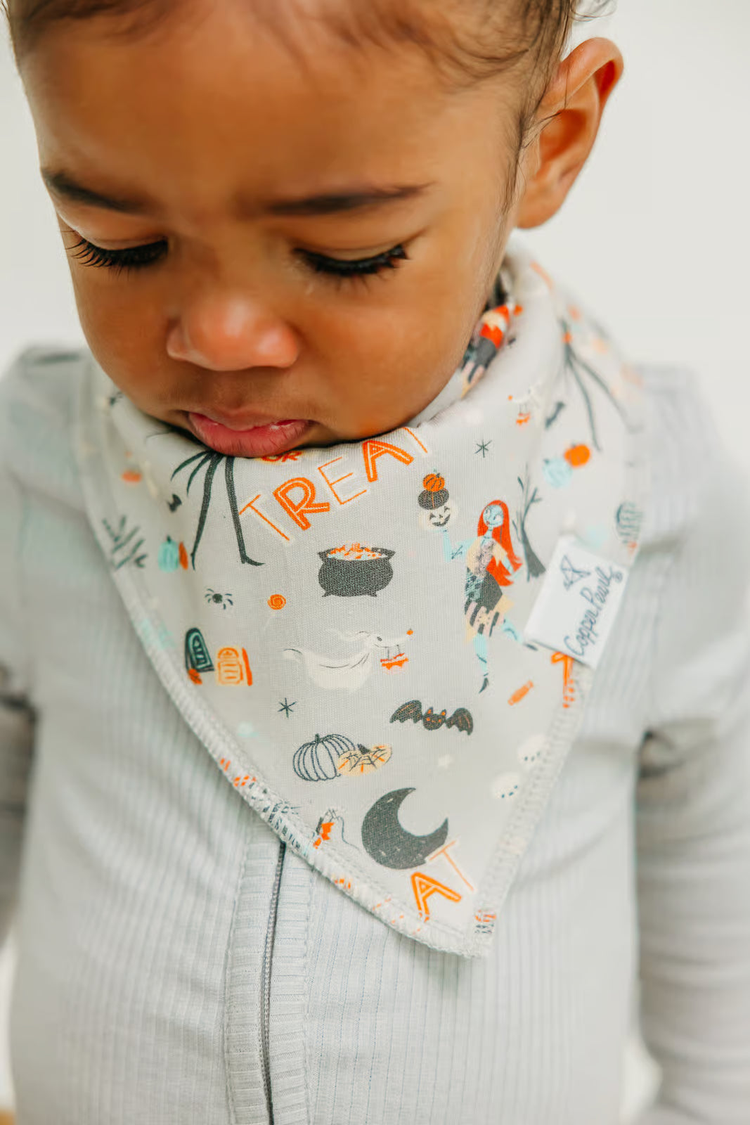 Copper Pearl Bandana Bibs / Nightmare Before Christmas