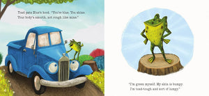 Little Blue Truck Feeling Happy Board Book