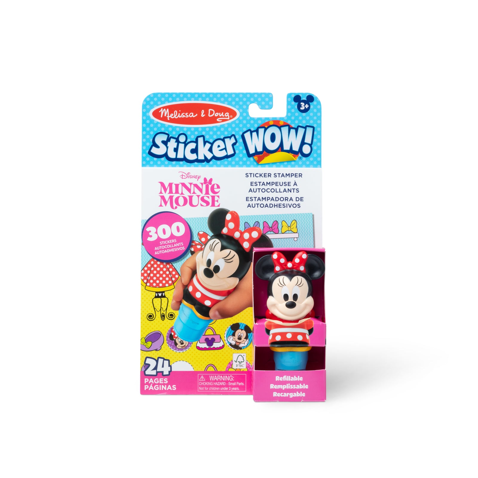 Melissa & Doug Sticker WOW! Activity Pad & Sticker Stamper / Minnie