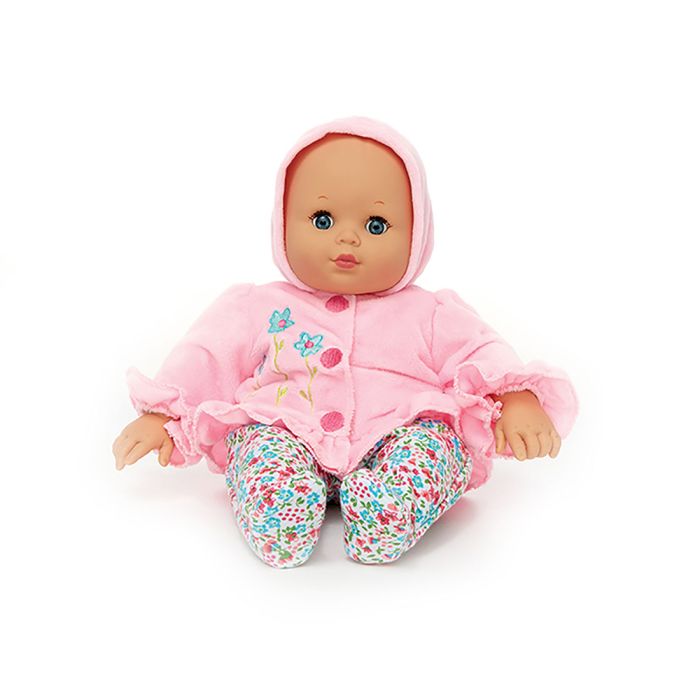 Pink Hoodie Baby Cuddle Doll