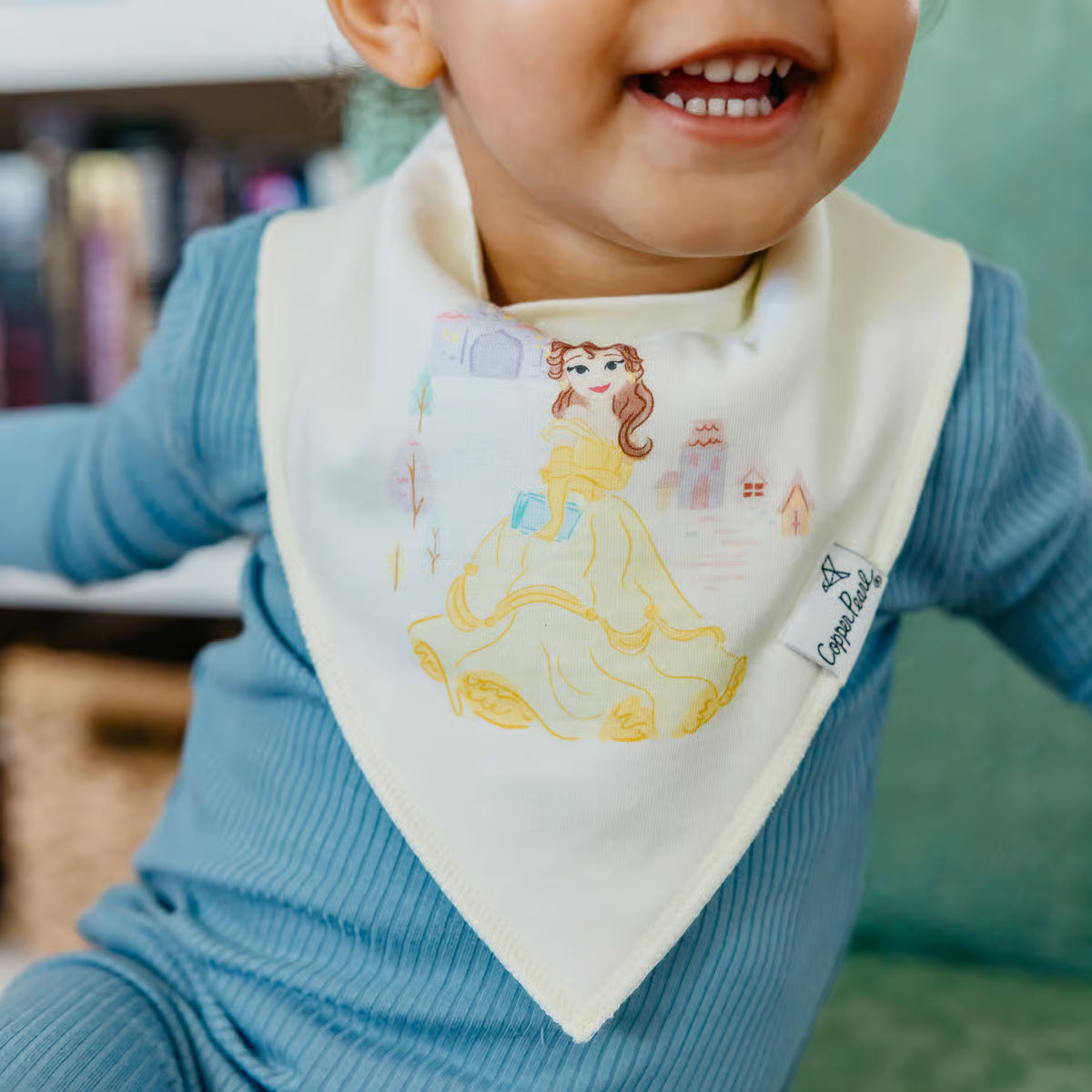 Copper Pearl Bandana Bibs / Disney Princess
