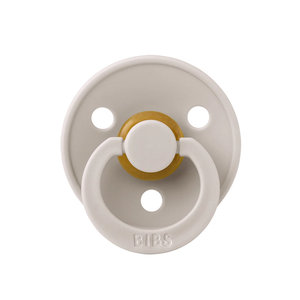 BIBS Round Single Pacifier / Size 2 (6-18 Months)
