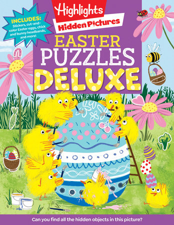 Highlights Hidden Pictures Easter Puzzles Deluxe Activity Book