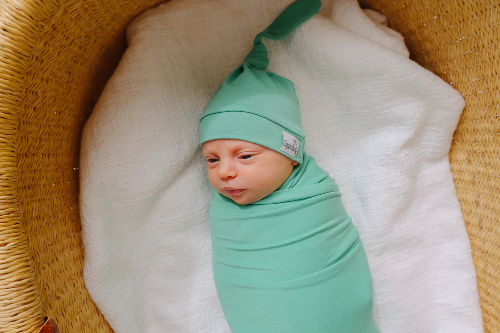 Copper Pearl Top Knot Hat / Leif