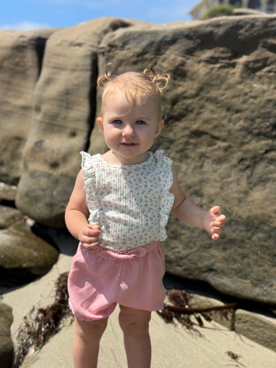 Vignette Lark Ruffle Onesie - 18-24 Month - Tiny Floral