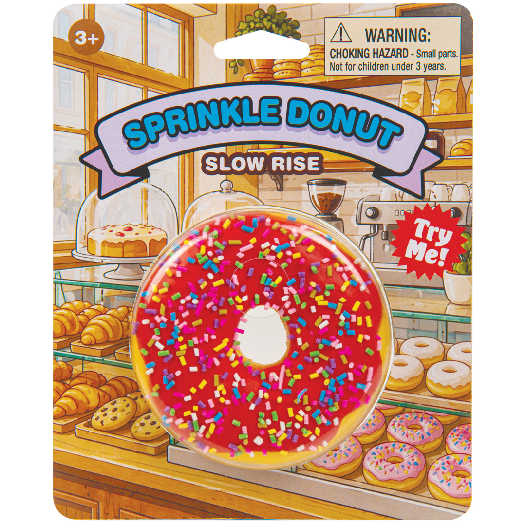 Slow Rise Sprinkle Donut Squishy