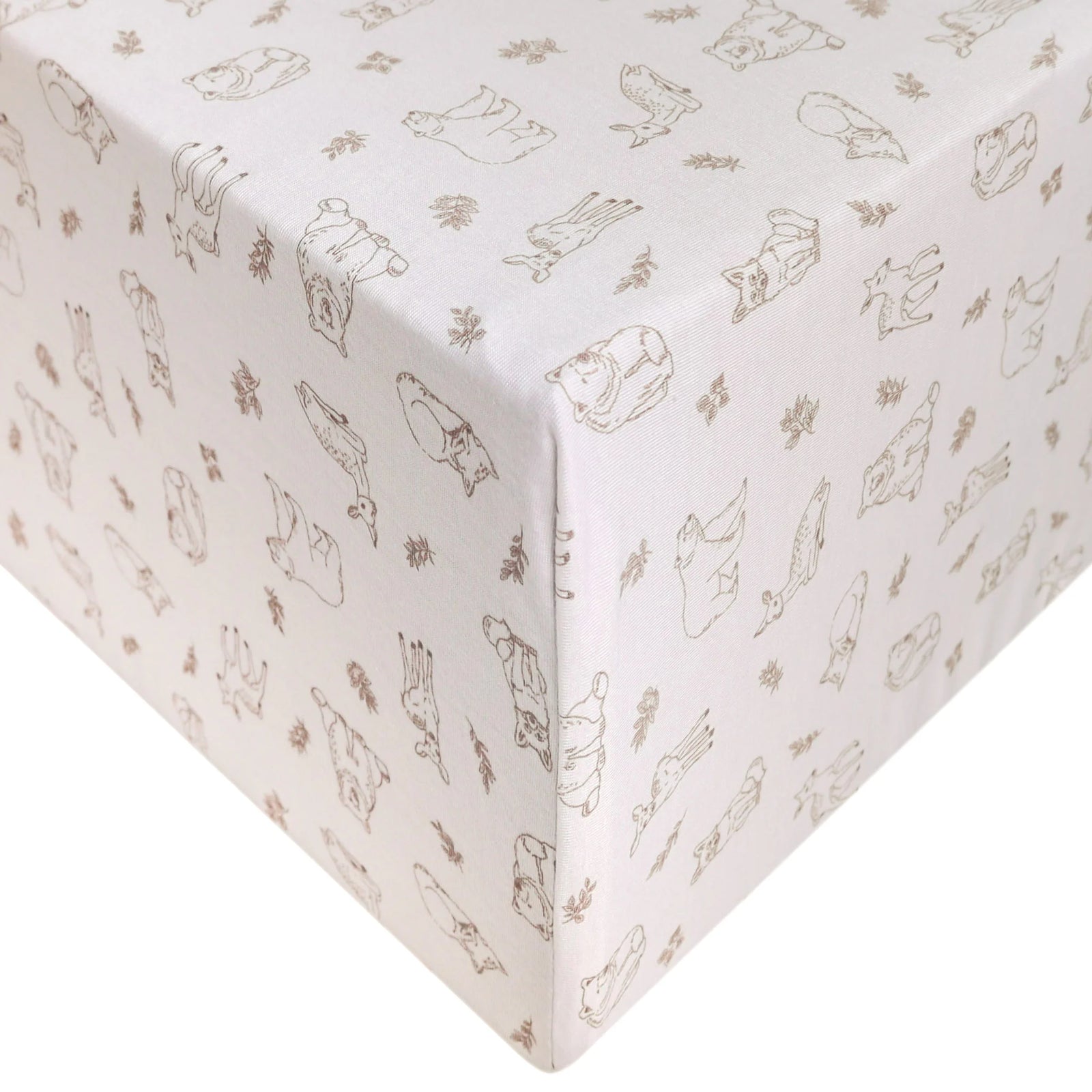 Copper Pearl Premium Knit Fitted Crib Sheet / Dylan