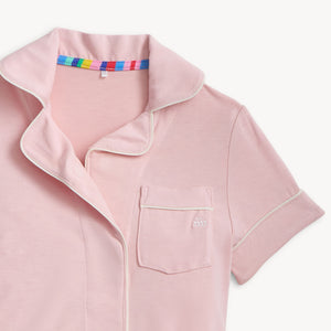 Magnetic Me Right Fit Magnetic Pajama Pant Set / Blush Pink