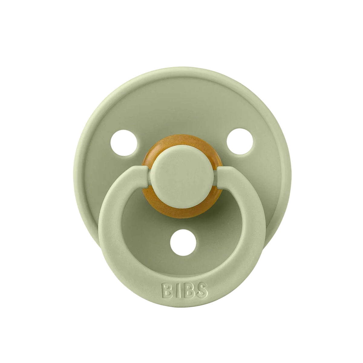 BIBS Round Single Pacifier / Size 1 (0-6 Months)