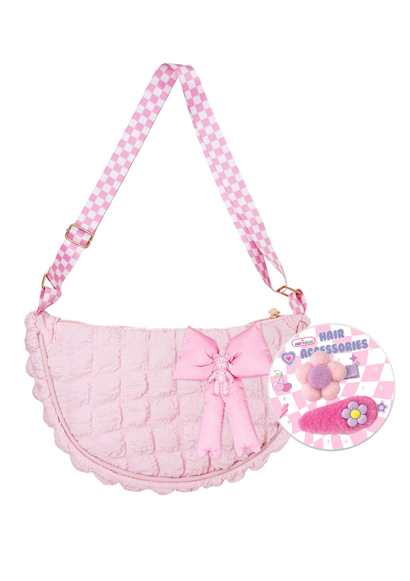 Bowtiful Puffer Crossbody Bag