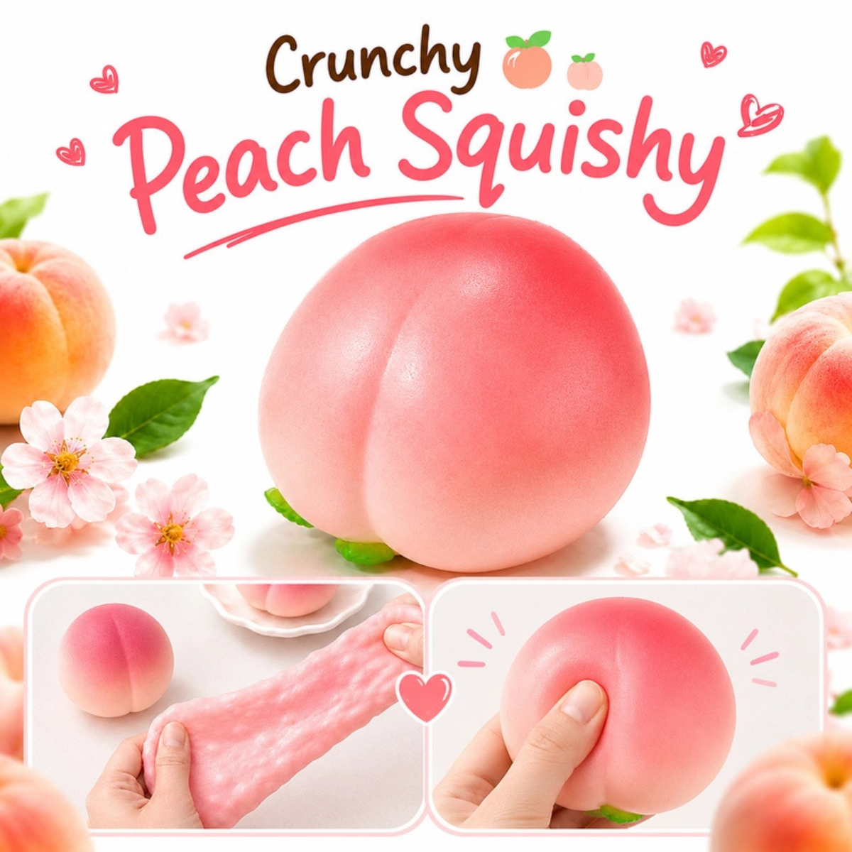 Peach Crunch Squishy