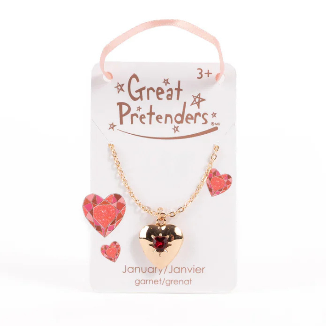 Birthstone Heart Locket