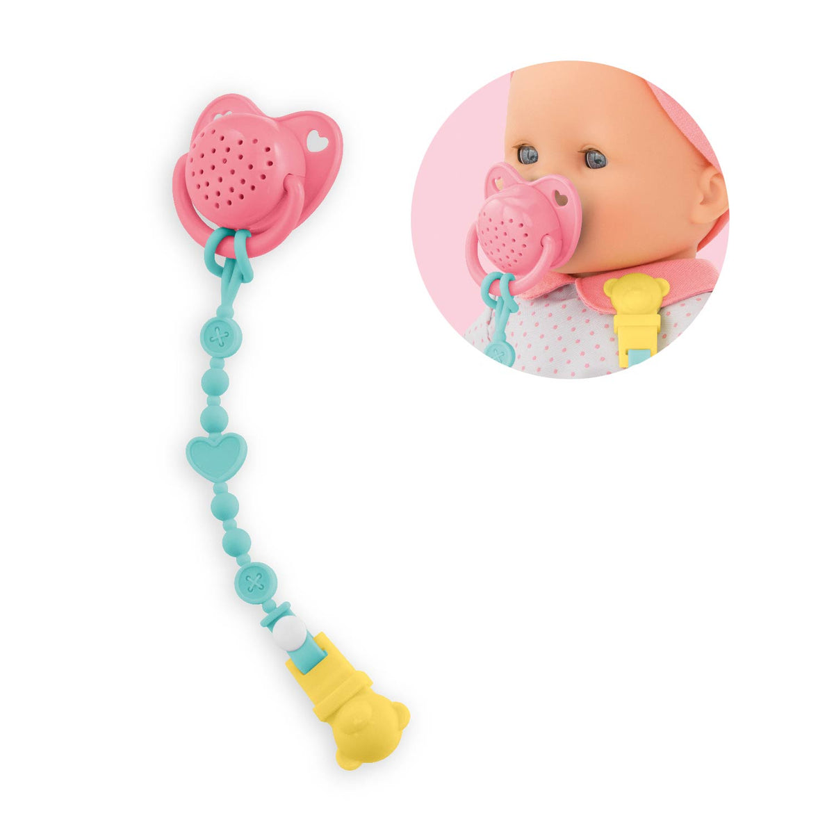 Corolle Baby Pacifier with Sound
