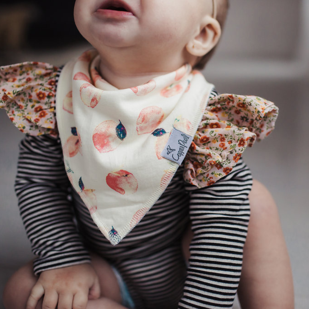 Copper Pearl Bandana Bibs / Morgan