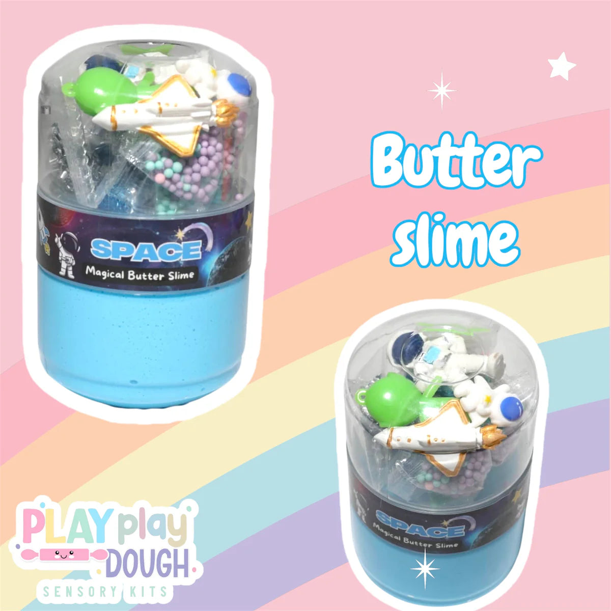 Play Play Dough / Space Butter Slime