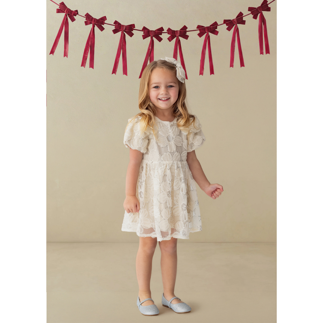 Mabel & Honey Golden Goose Dress / Ivory