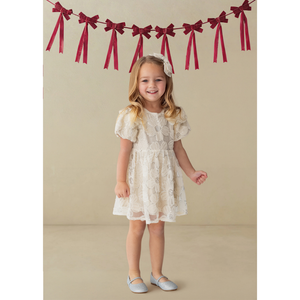 Mabel & Honey Golden Goose Dress / Ivory