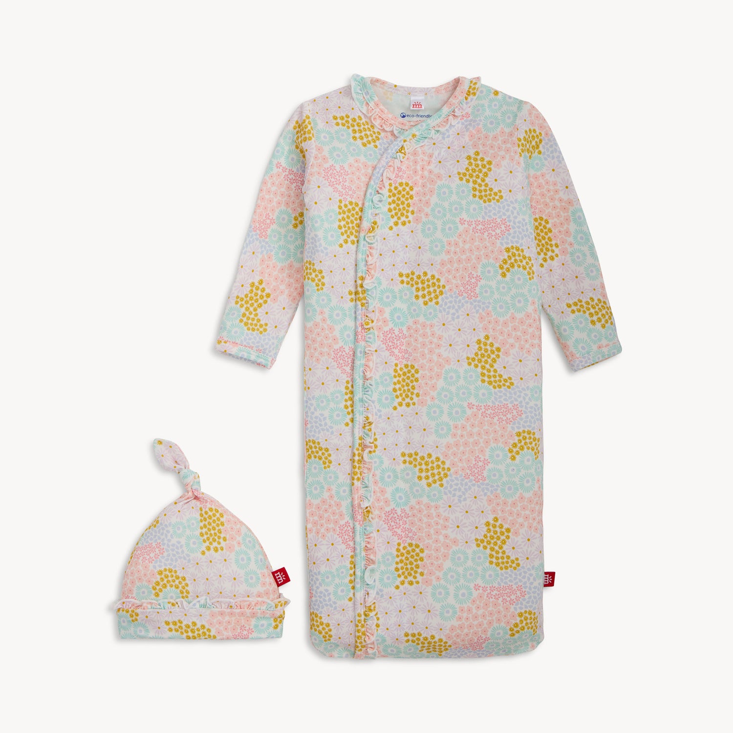 Magnetic Me Modal Magnetic Ruffle Gown & Hat Set / Harper