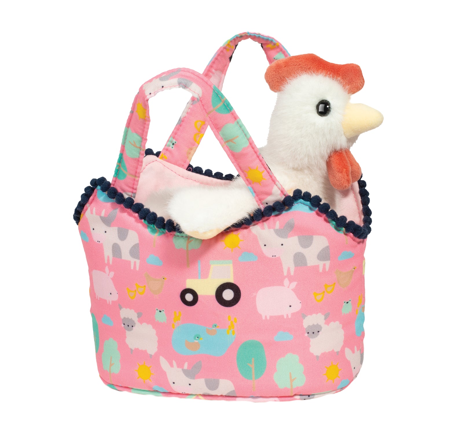 Farm Friends Sassy Sak / White Hen