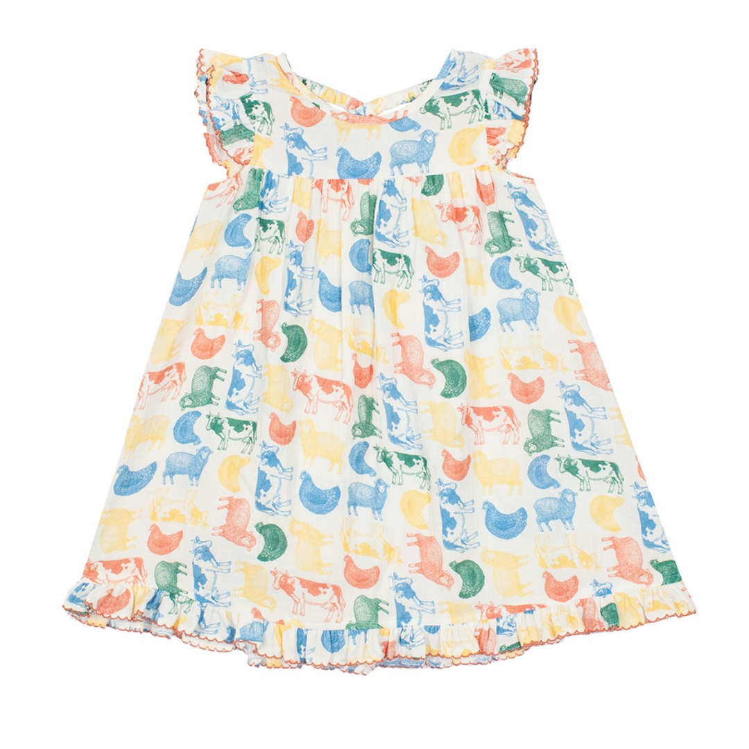 Mabel + Honey Barnyard Babe Dress