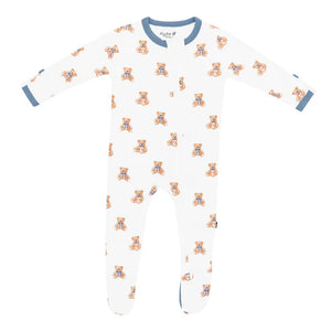 Kyte Baby Zippered Footie / Teddy Bear