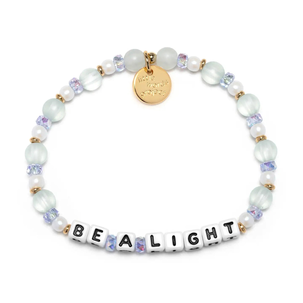 Little Words Project Be A Light Bracelet / Honeydew Kiss