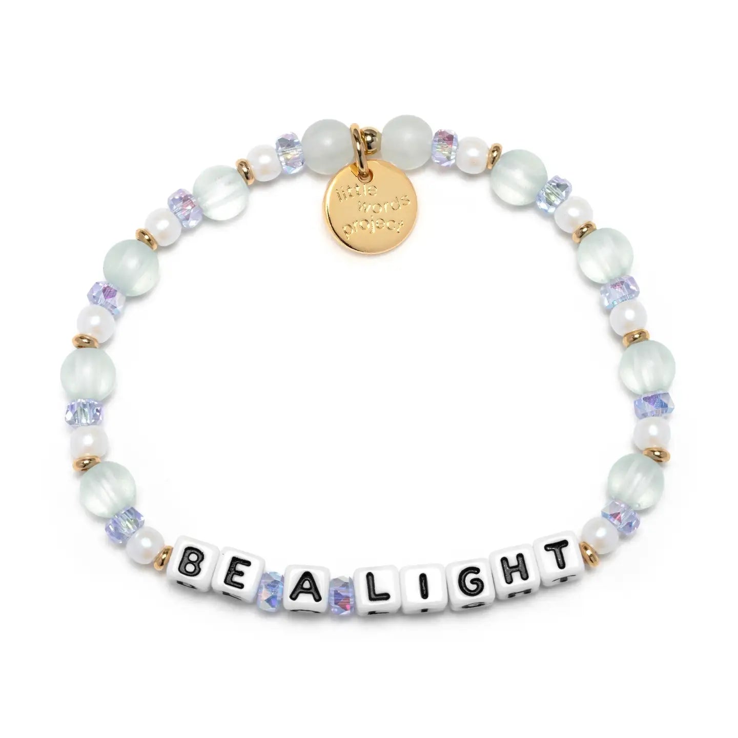Little Words Project Be A Light Bracelet / Honeydew Kiss