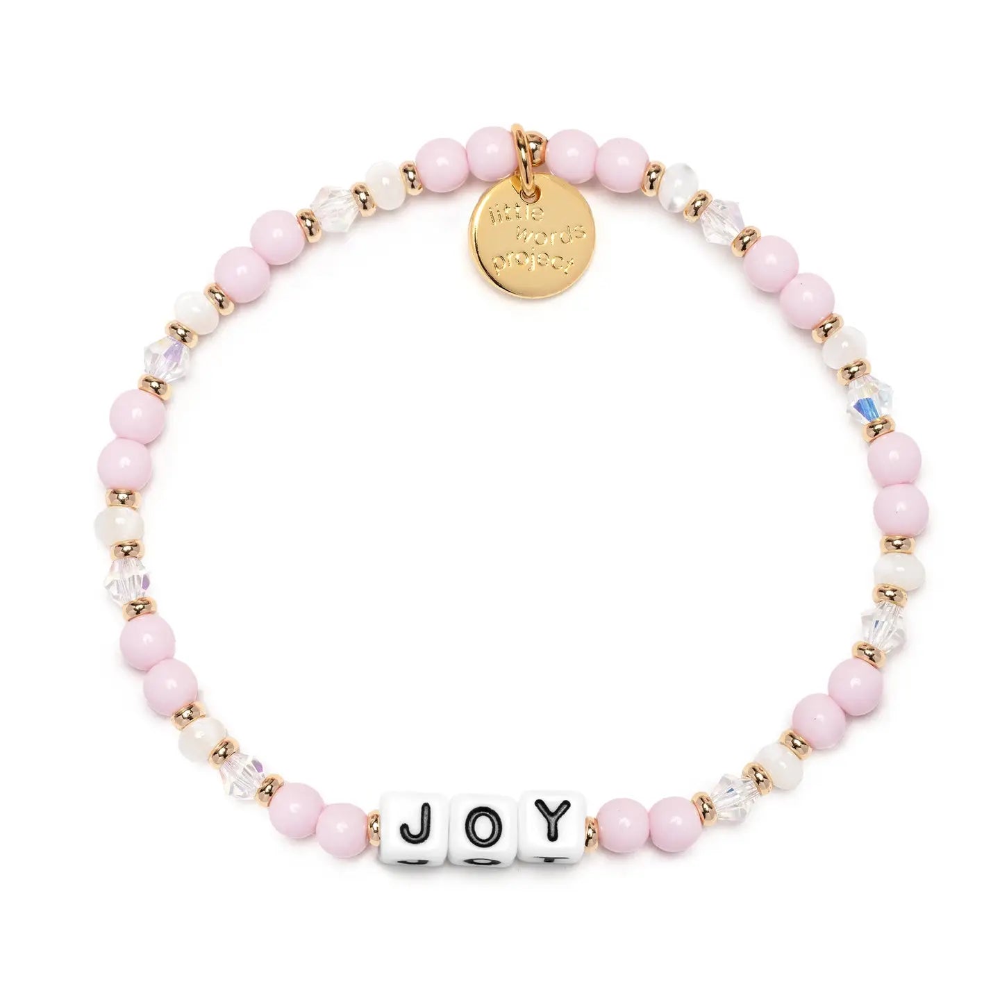 Little Words Project Joy Bracelet / Strawberry Clouds