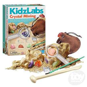 KidzLabs Crystal Mining Activity Kit