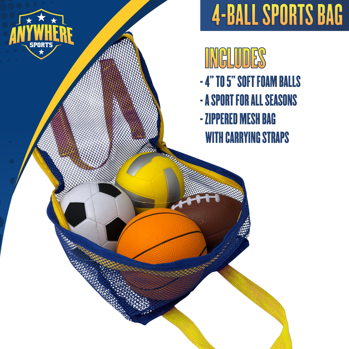 4 Ball Mini Sports Bag
