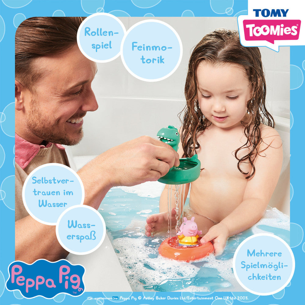 Toomies Peppa Pig Bath Float - Assorted