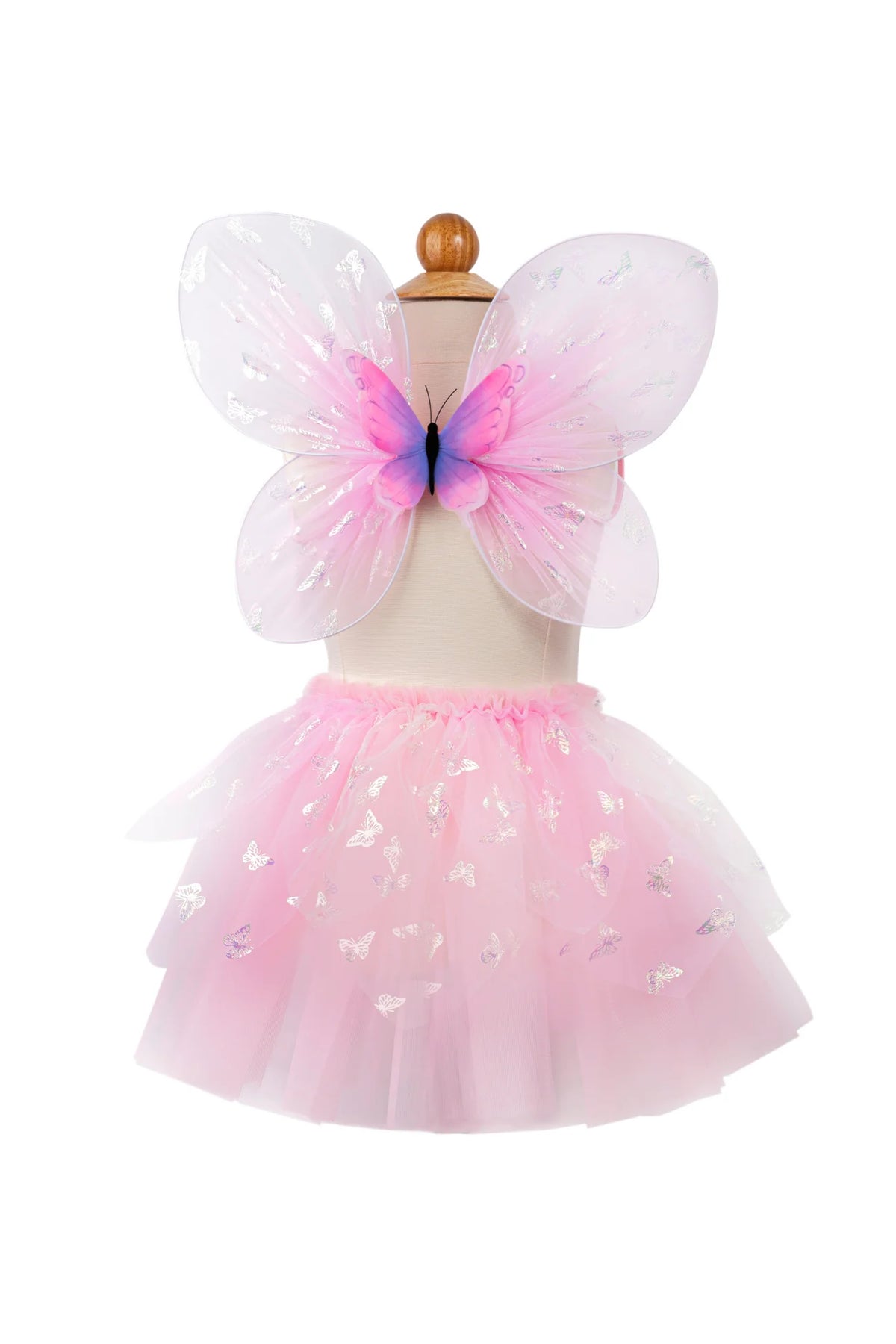 Pink Butterfly Skirt and Wings / 4-6 Years