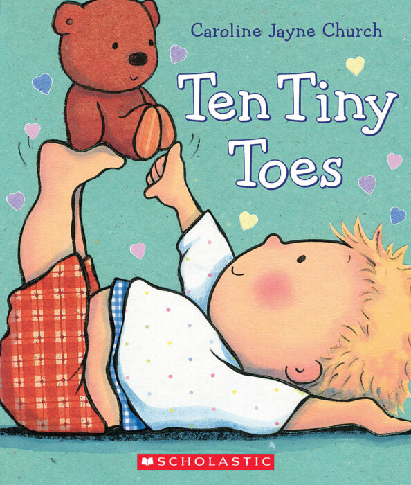 Ten Tiny Toes Board Book