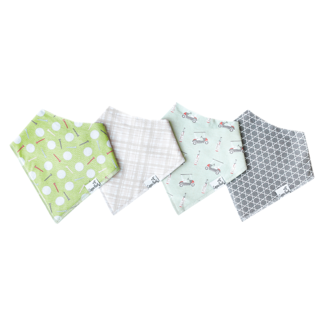 Copper Pearl Bandana Bibs / Bogey