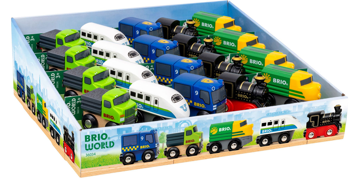 Brio Mini Trains & Vehicles - Assorted