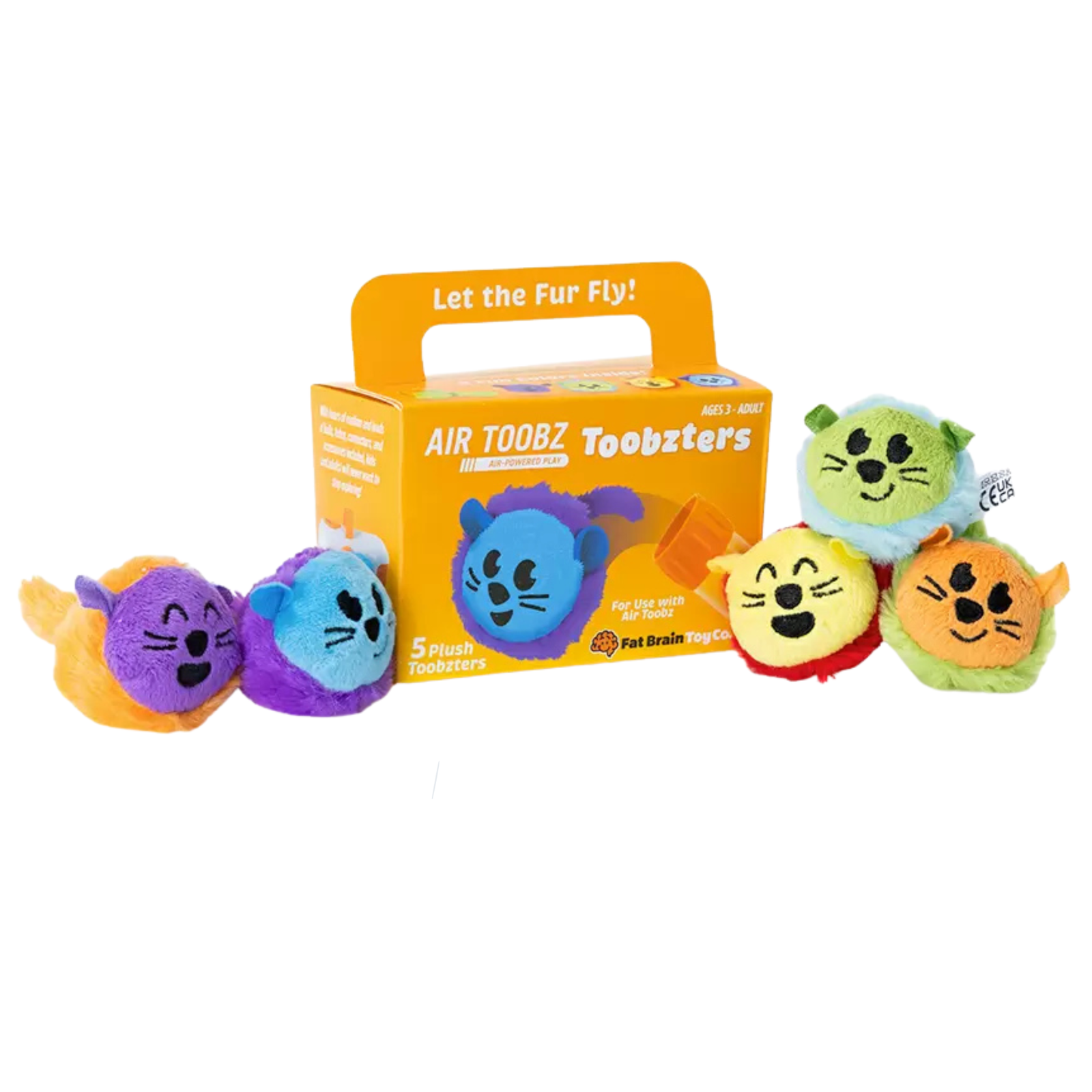 Fat Brain Toys Air Toobz Toobzters 5 Pack