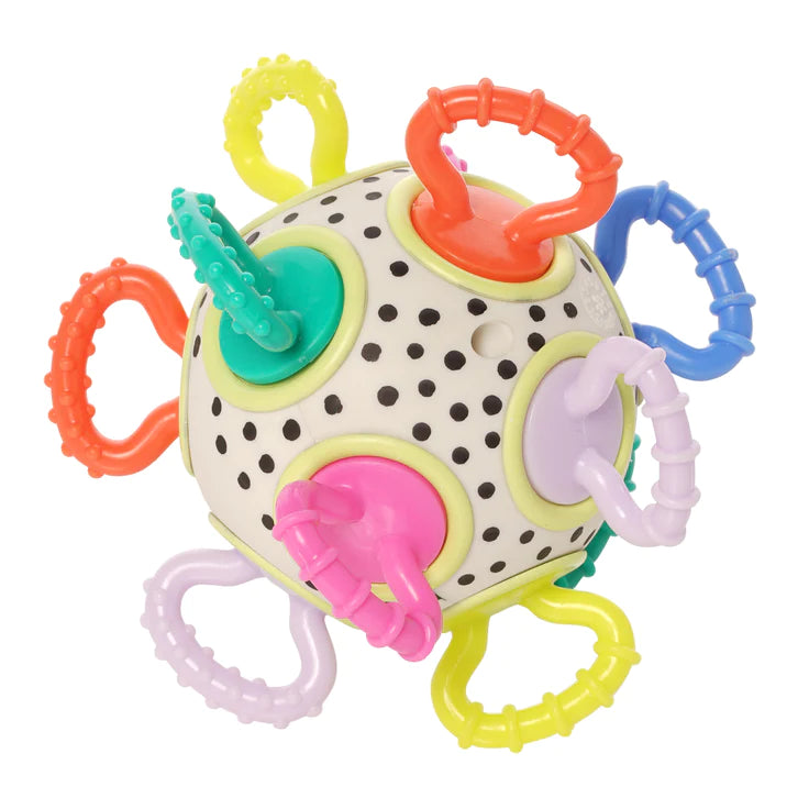 Click Clack Color Pop Rattle Sensory Toy