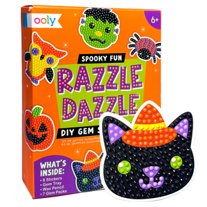 Ooly Mini Razzle Dazzle: DIY Gem Sticker Kit / Spooky Fun