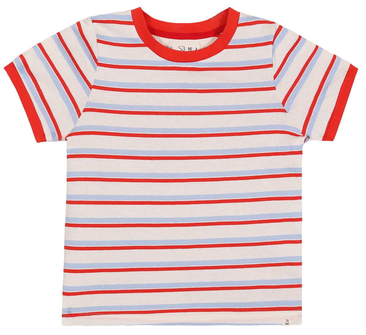 Me & Henry Marine Tee / Red & Blue Stripe