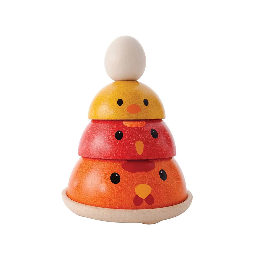 PlanToys Chicken Nesting Stacking Toy