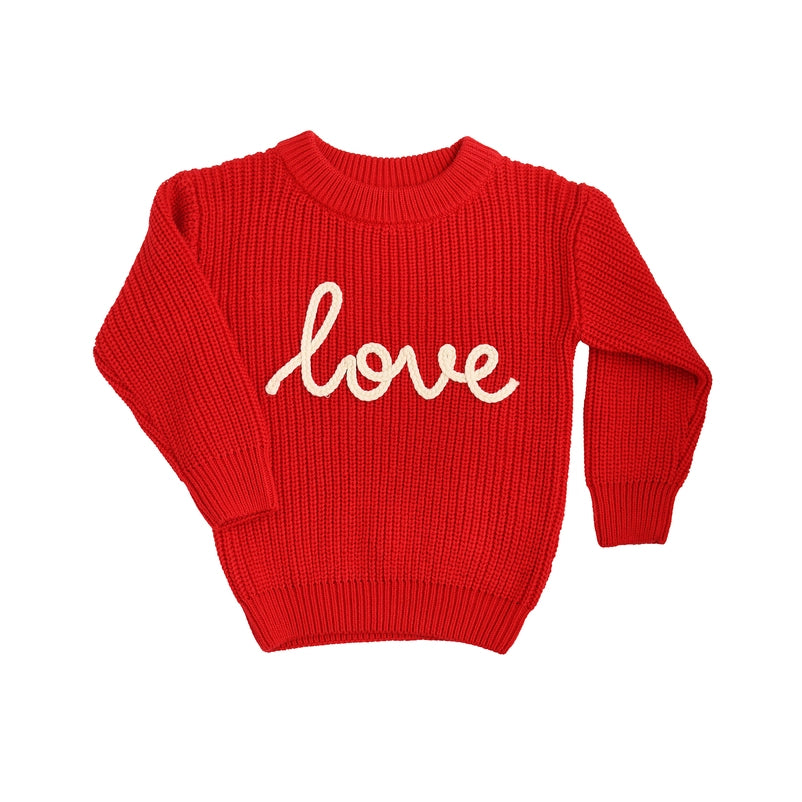 Red Love Sweater
