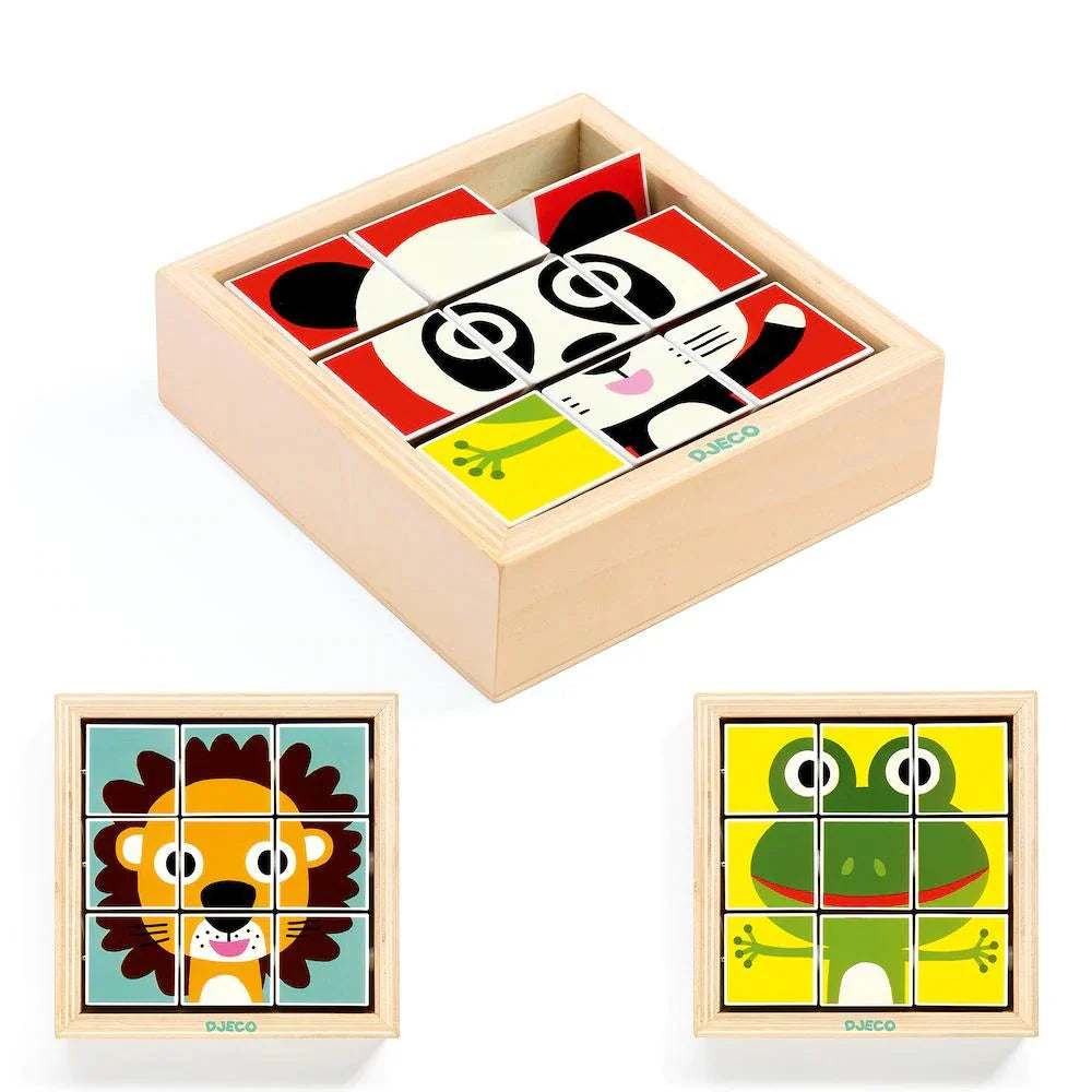 Djeco Tournamino Wooden Block Puzzle