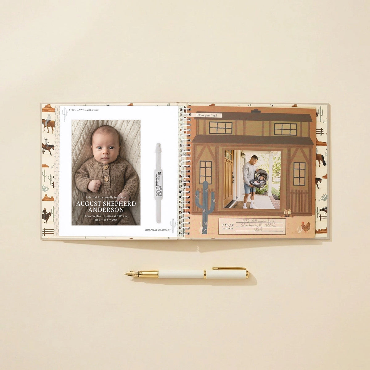 Lucy Darling Baby Memory Book / My First Rodeo
