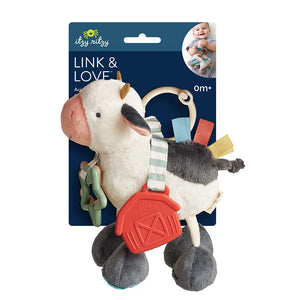 Link & Love Activity Plush Toy - Carmen Cow