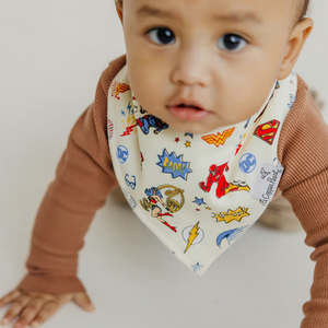 Copper Pearl Bandana Bibs / Justice League