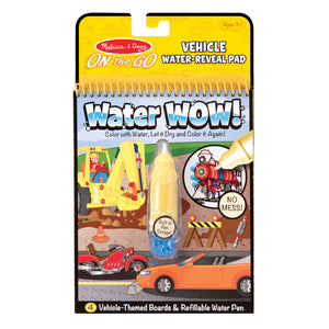 Melissa & Doug Water Wow! On The Go Water-Reveal Pad / Vehicles