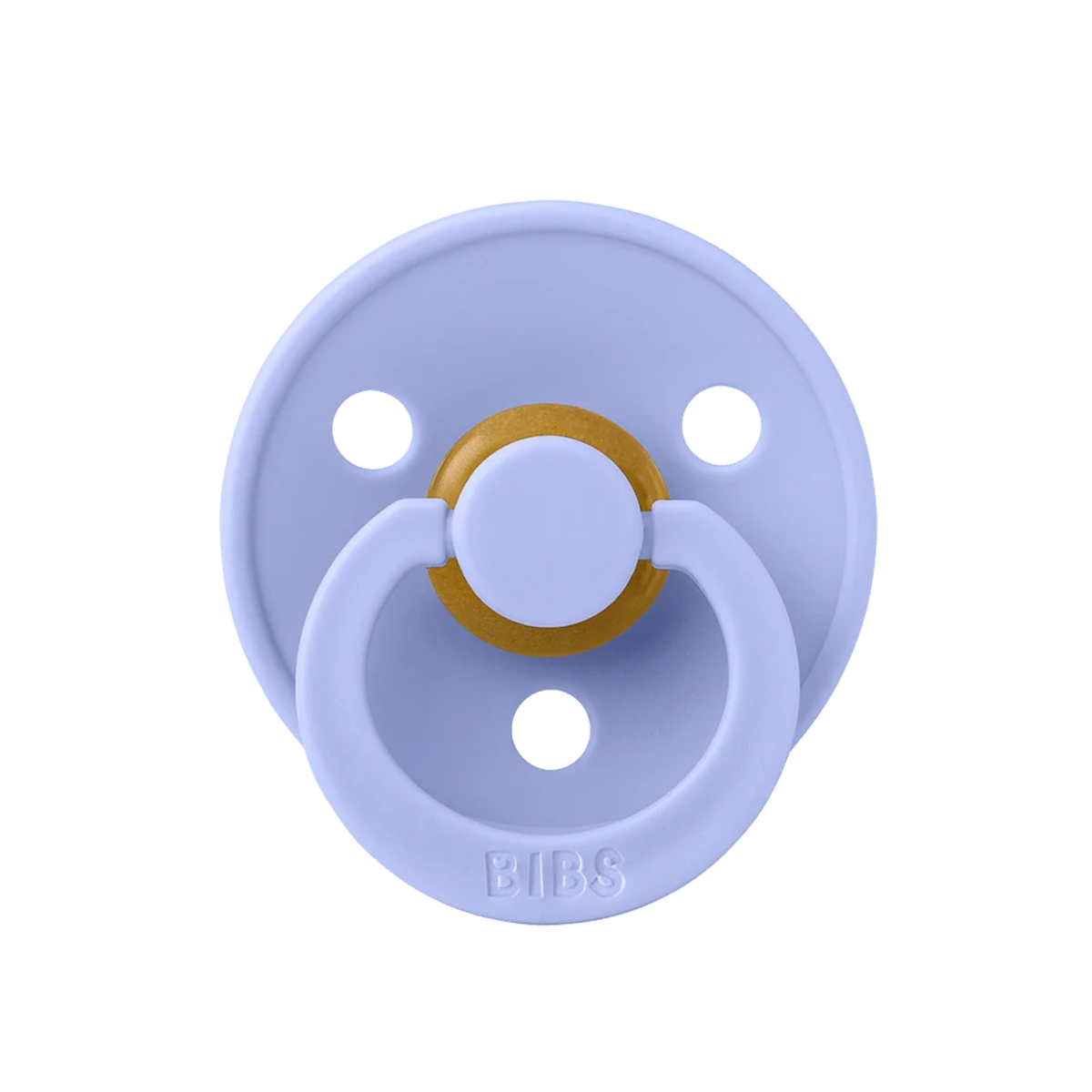 BIBS Round Single Pacifier / Size 1 (0-6 Months)