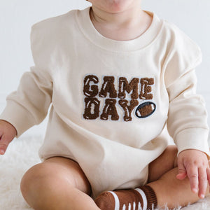 Game Day Patch Football Bodysuit