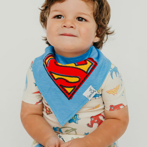 Copper Pearl Bandana Bibs / Justice League